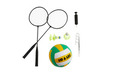 Havespil 2-i-1 volleyball/badminton - Ud & Leg